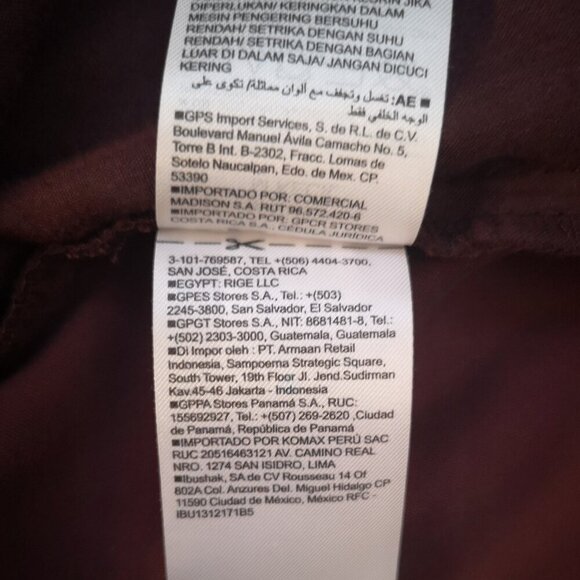2 / $30.00 - Old Navy Ladies Size Medium Petite Burgundy  Elastic Waist Pants - Picture 8 of 13